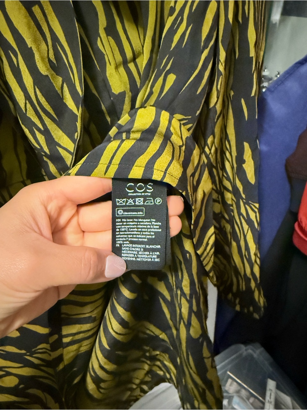 COS silk blouse - Picture 4 of 5